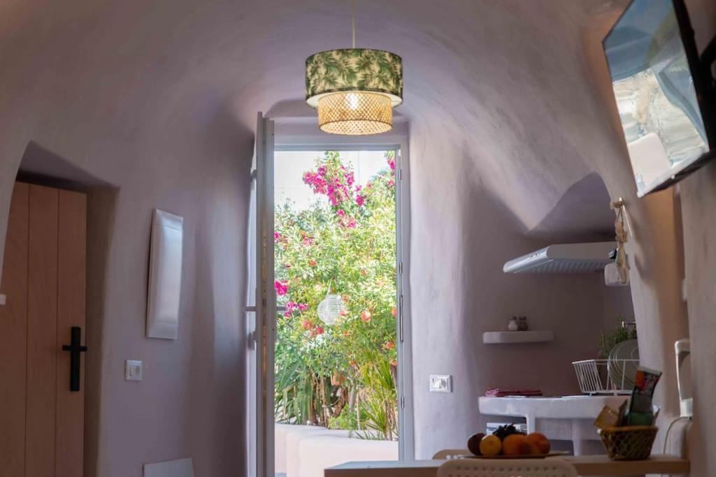 Bird Nest-Santorini Cave Houses Тира Экстерьер фото