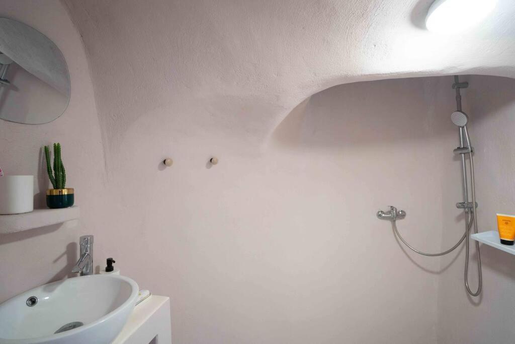 Bird Nest-Santorini Cave Houses Тира Экстерьер фото